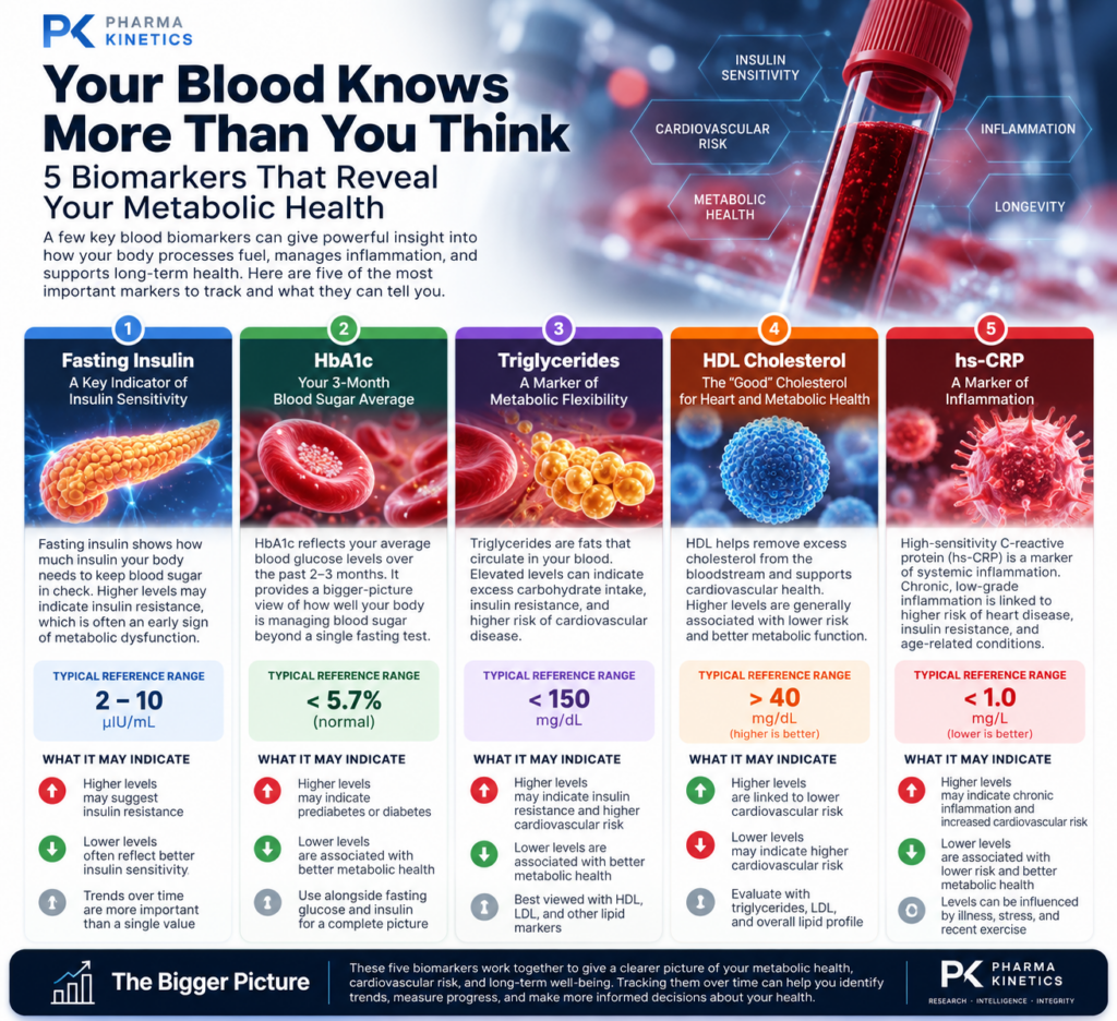 Your Blood Knows More Than You Think: 5 Biomarkers That Reveal Your Metabolic Health